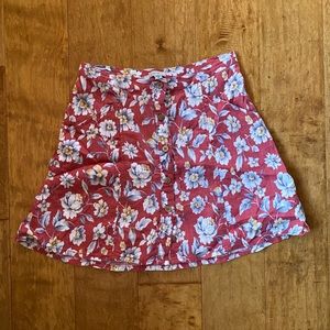 Urban Outfitters Ecoté Floral Button Up Spring Skirt Size 2